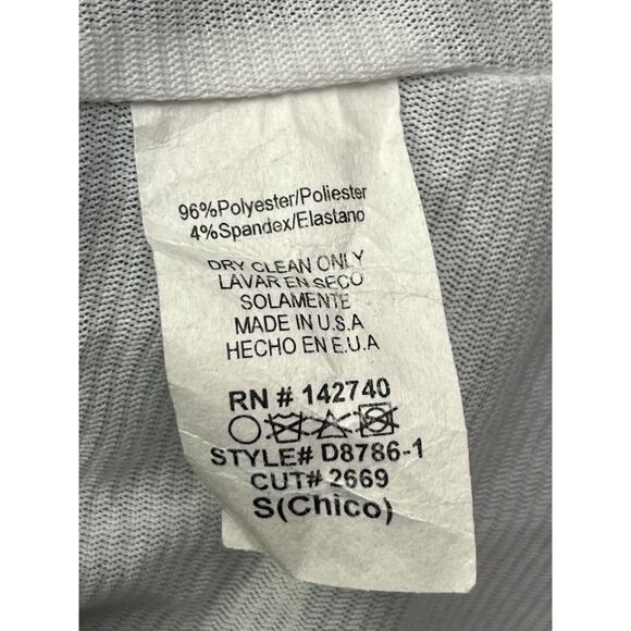 PRIMI Dress Womens size small ribbed sleeveless fully lined Swing Coastal - Picture 5 of 5
